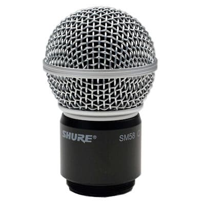 Shure RPW112 Wireless SM58 Cartridge Housing Assembly and Matte Grille