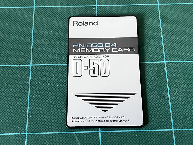 Roland PN-D50-04 PATCH DATA ROM for D-50, D-550