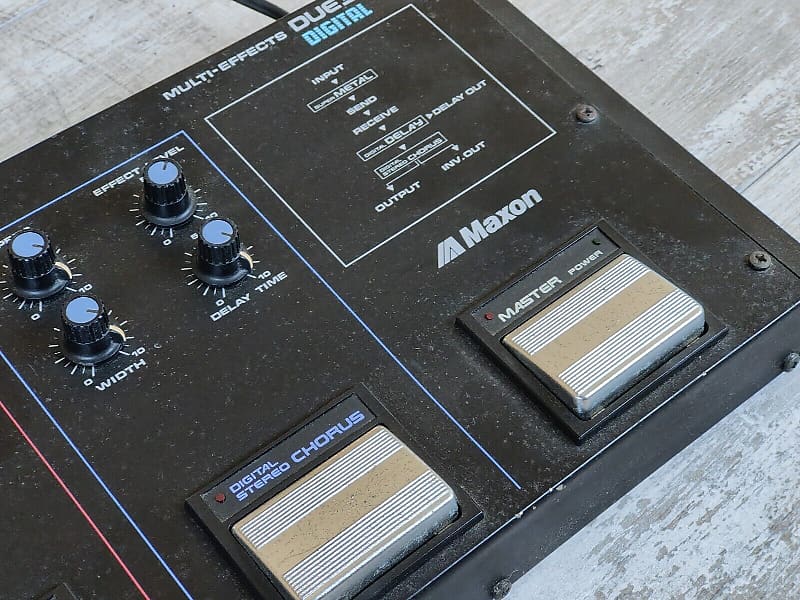 ギター Maxon DUE 300 1980's Maxon DUE300 Vintage Multi Effects Pedal | Reverb