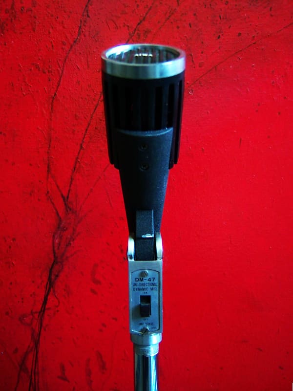 dynamicマイクDM-47 uni-directional MS-1 アイワ Aiwa Dm-47 Microphone Uni Directional Dynamic Mic | eBay