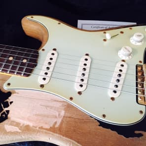 Fender Custom Shop Masterbuilt John Mayer Blk1 The Black One Relic Stratocaster image 14