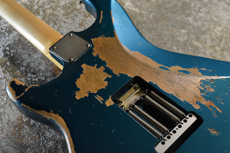 Sugi Guitars Custom Stargazer SSH Heavy Aged Lake Placid
