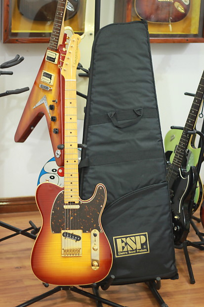 Edwards by ESP Telecaster E-TE-105FM Honey Sunburst