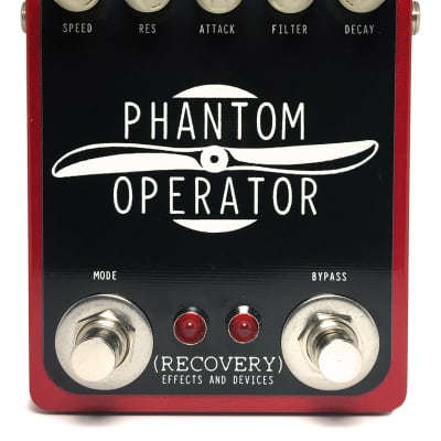 Recovery Effects Phantom Operator Pedal Random Flux Filter Sequencer Glitch Sample Hold VCF image 1