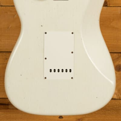 Fender Custom Shop LTD 62/63 Strat Journeyman Relic Aged Olympic White image 4