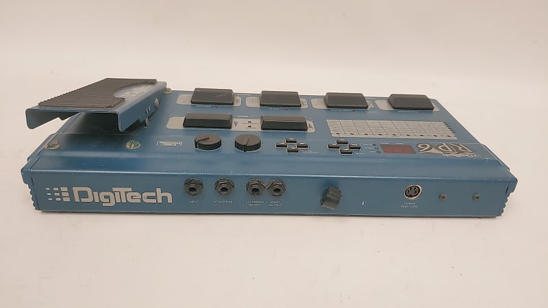 Digitech RP-6 Multi Effects Guitar Processor - 1997 V1.02 Tested Functional