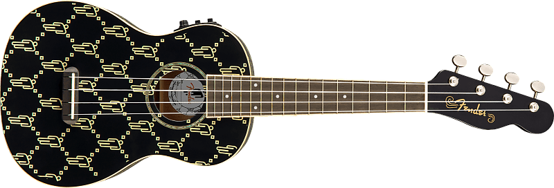 Fender Billie Eilish Uke WN BK image 1