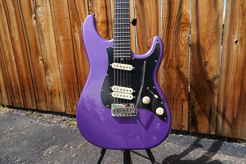 Schecter DIAMOND SERIES MV-6 - Metallic Purple 6-String