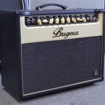 Bugera V22 Infinium 22w Guitar Combo Amplifier w/ Ft. Switch & Dust Cover – Used - Black Tolex image 2