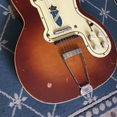 Silvertone Jimmy Reed Electric Guitar 1959 Tobacco Burst image 3