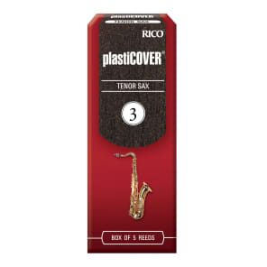 Rico RRP05TSX300 Plasticover Tenor Saxophone Reeds - Strength 3.0 (5-Pack)