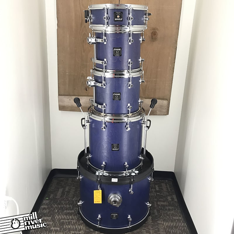 Sonor 1990's Sonic Plus Birch Drum Kit Made in Germany 12