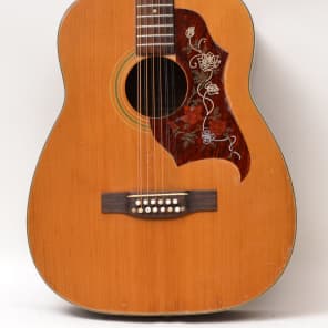 Vintage Conrad 12-String Acoustic Guitar Made in Japan Model 