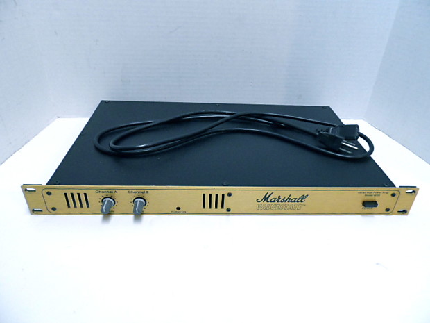 Marshall 8008 Valvestate Stereo 2 Channel 80 Watt Power Amplifier Amp Valve  Rack Mount VTG Vintage 4