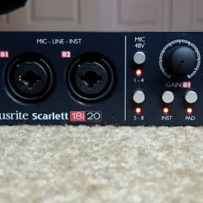 Focusrite 18i20 (first gen) | Reverb