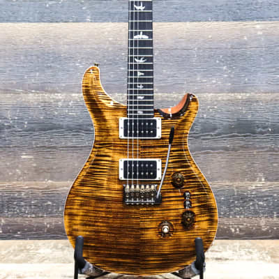 PRS Custom 24-08 10-Top Yellow Tiger 85/15 Pickups Electric Guitar w/Case #0366935 image 1