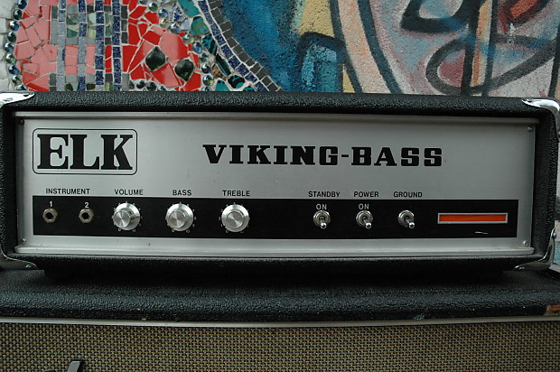 ☆昭和のベースアンプ ELK VKB-75 Viking Bass : ジナパパ一家の
