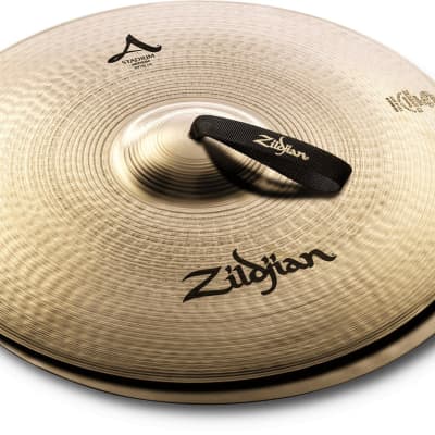 Zildjian 20" A Orchestral Stadium Series Medium Cymbal (Pair) A0485 642388176658 image 1