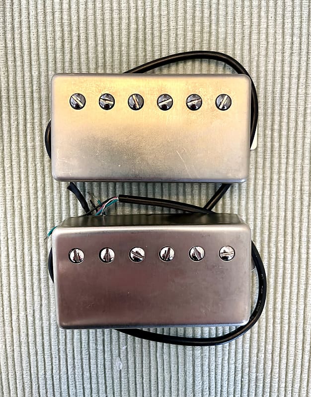 Bootstrap Vintage Clean A2 humbucker pickup set raw nickel Reverb