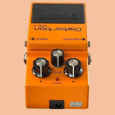 BOSS DS-1 Distortion 1985 W/Box Vintage Guitar Pedal Made in