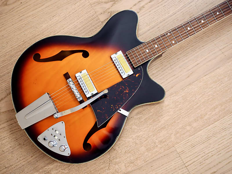 ギター GUYATONE SG-12T ORIG FOIL PUPS 1966 OHSC 1960s Guyatone SG-12T Vintage Electric Guitar w/ Gold Foil