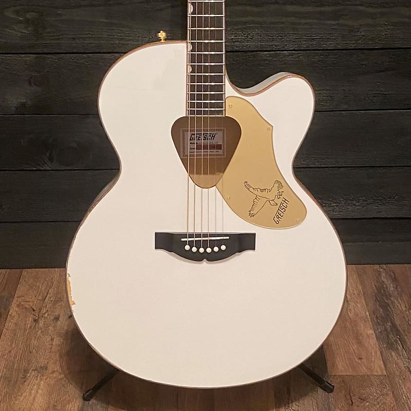 Gretsch G5022C Rancher White Falcon Cutaway Jumbo Acoustic-Electric Guitar image 1