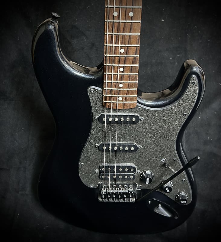 Fender Squier Stratocaster Black Reverb