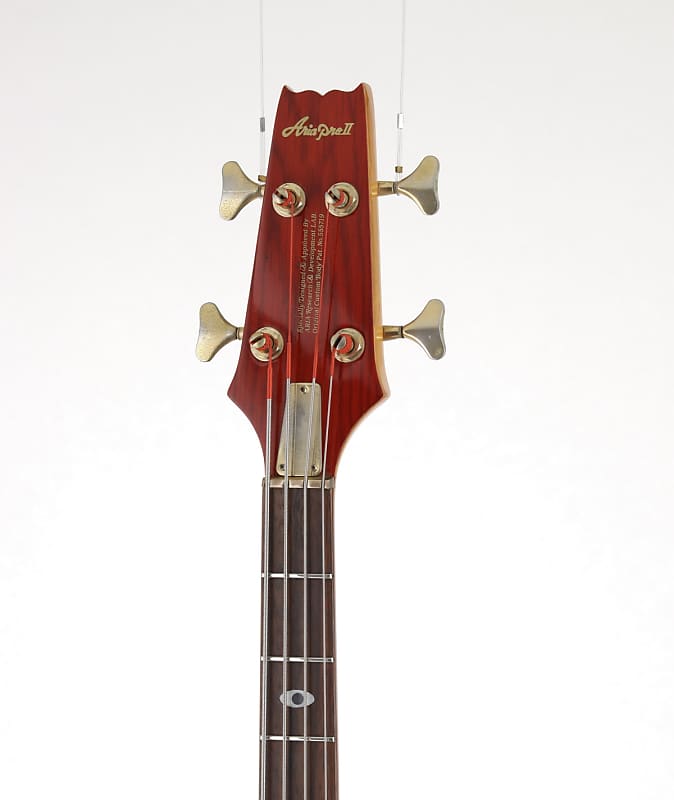 Aria Pro II SB RSZ Rudy Sarzo Signature Padaukk Red (09/01)