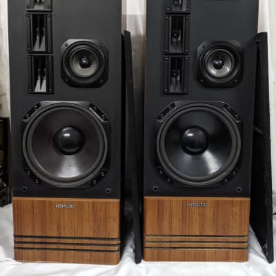 Immagine Kenwood JL-975AV vintage 4-way floor standing tower stereo speakers 1989 - 5
