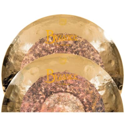 Meinl Byzance Dual Hi Hat Pair Cymbal 14 image 5