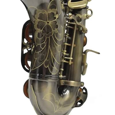 Schiller American Heritage 400 Curved Soprano Saxophone - Turkish Brass image 4