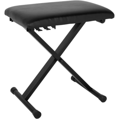 Musician's Gear KBX1 Keyboard Stand and Padded Piano Bench image 7