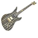 Schecter Synyster Custom-S Electric Guitar Gloss Black Gold Pin Stripes B-Stock 1373