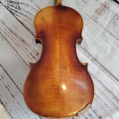 Copy of Antonius Stradivarius Cremonsis, Made in Germany, 1/2 size violin with case image 6