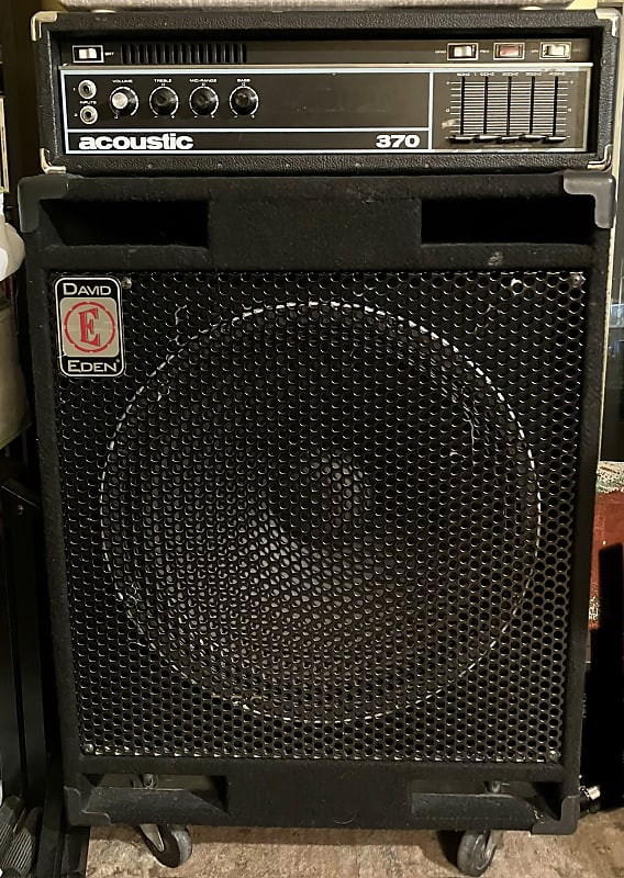 Acoustic 370 Bass Amp (head only) 1977 image 1