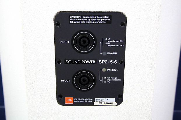 は自分にプチご褒美を JBL Sound Reverb | Speaker SP215-6 Power スピーカー本体