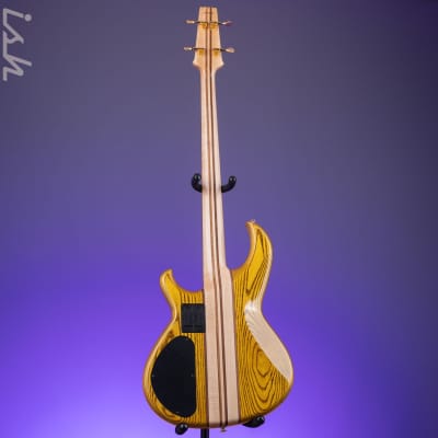 Aria Pro II SB-1000 4-String Bass Natural Oak image 6