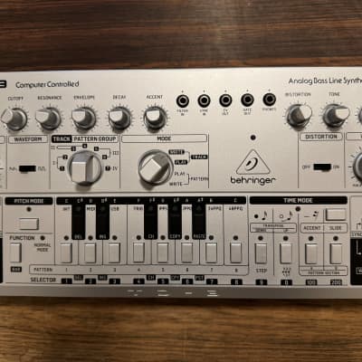 Behringer TD-3 Analog Bass Line Synthesizer 2019 - Present - Silver image 2