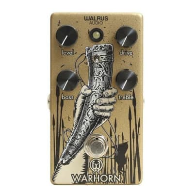 Walrus Audio Warhorn Mid-Range Overdrive Effect Pedal (DEC23) for sale
