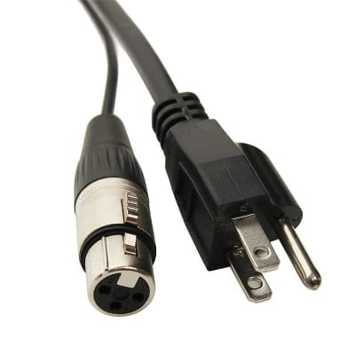 Elite Core 75' Powered Speaker Cable XLR+AC PA75 image 5