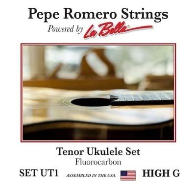 Pepe Romero Strings UT1 Tenor Ukulele High G Set (GCEA Tuning) for sale