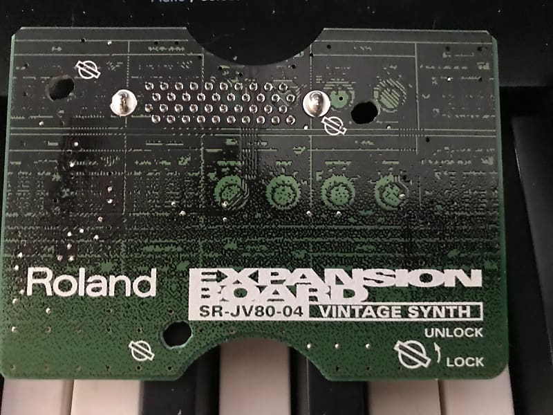 Roland SR-JV80-04 Vintage Synth Expansion Board 1990s - Green