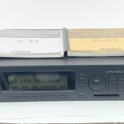 Korg Wavestation A/D Rackmount Synthesizer With Guides