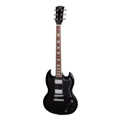 J&D Luthiers SG-Style Electric Guitar | Black for sale