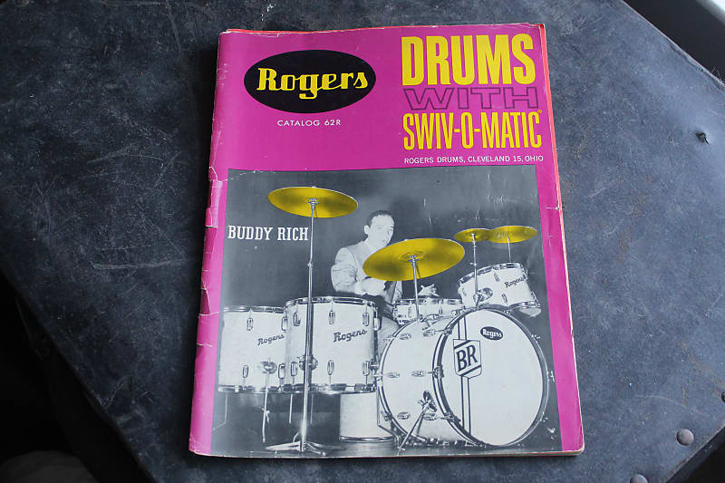 Rogers catalogs 62R drum catalog Reverb