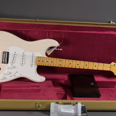 Fender Custom Shop Stratocaster 1955 Hardtail Aged White Blonde R129782 Bild 2