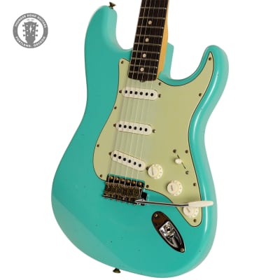 New Fender Custom Shop Limited '62-'63 Stratocaster Journeyman Aged Sea Foam Green image 1