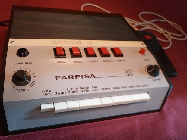 Farfisa drum store machine