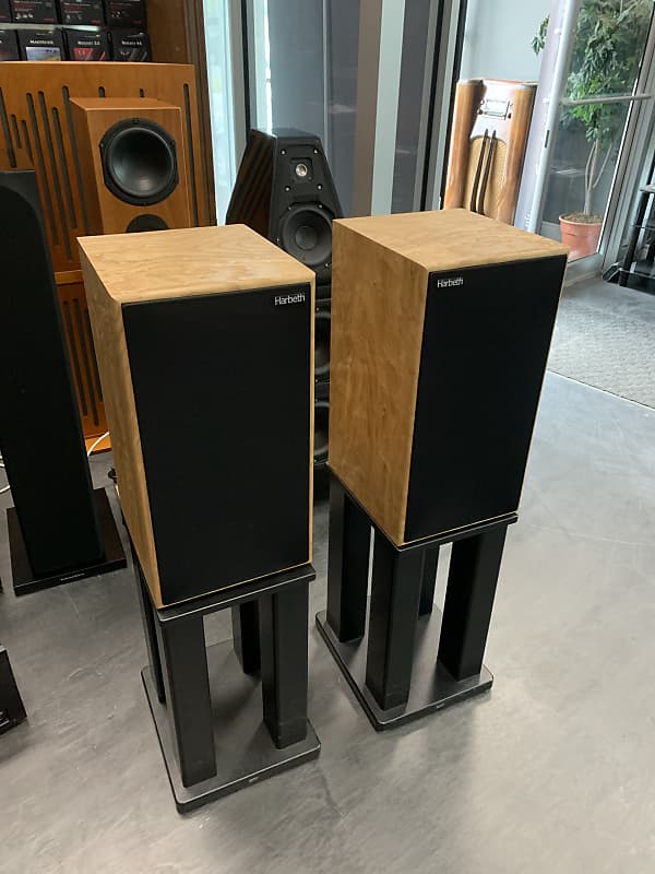 Harbeth C7ES-3 XD Loudspeakers (Tamo Ash Finish)  			