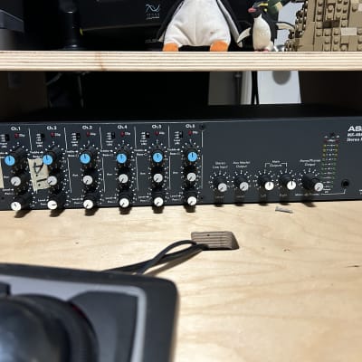 Ashly Mx Channel Rackmount Mixer Reverb